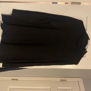 black long sleeve turtle neck